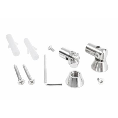 Deko Light 987080 Universal Halteclip Aufnahme (schwenkbar) Set 2 Stk Bevestigingsclip Metaal 1 stuk(s)