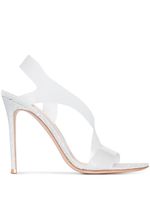 Gianvito Rossi sandales Metropolis 105 mm - Argent