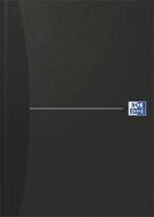 Oxford Office Essentials schrift, harde kaft, 192 bladzijden, gelijnd, ft A4, smart black