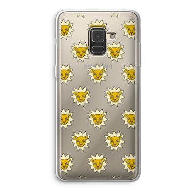 Leeuwenkoppen: Samsung Galaxy A8 (2018) Transparant Hoesje