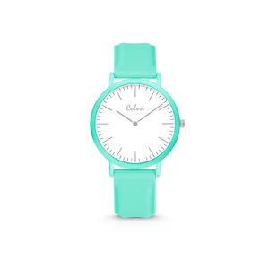 Colori Essentials 5 COL596 Horloge - Siliconen Band - Ø 30 mm - Groen