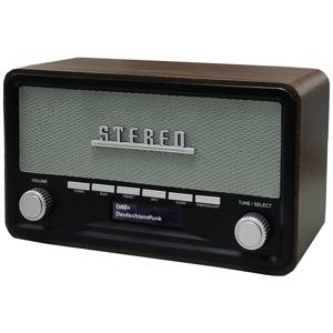 UNIVERSUM DR 350-21 Radio DAB+, VHF (FM) AUX, Bluetooth Wekfunctie Bruin