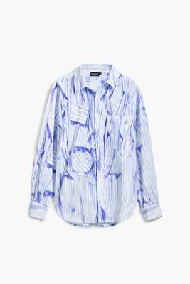 Oversized Arty-overhemd - WHITE - XL