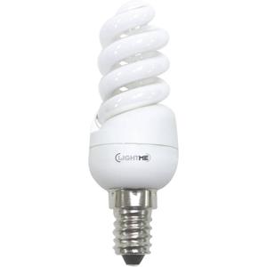 LightMe Spaarlamp Energielabel: G (A - G) E14 95 mm 230 V 8 W = 44 W Warmwit Spiraal 1 stuk(s)