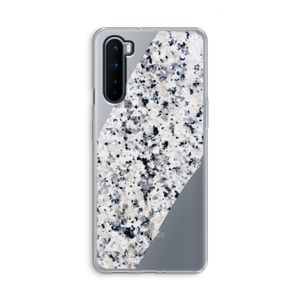 Gespikkelde marmer: OnePlus Nord Transparant Hoesje