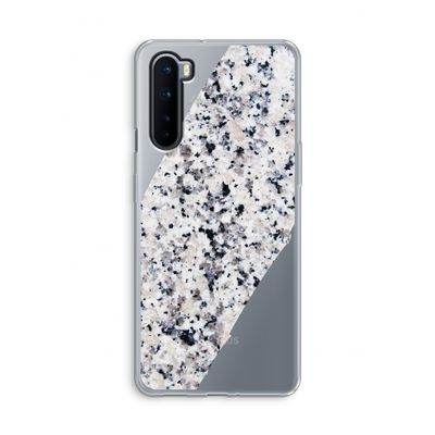 Gespikkelde marmer: OnePlus Nord Transparant Hoesje