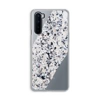 Gespikkelde marmer: OnePlus Nord Transparant Hoesje