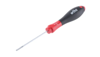 Wiha Schroevendraaier | snedebreedte 4 mm | klinglengte 150 mm meercomponentengreep | ronde kling | 1 stuk - 00694 00694