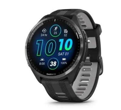 Garmin Forerunner 965 3,56 cm (1.4") AMOLED 47 mm Digitaal 454 x 454 Pixels Touchscreen Zwart Wifi GPS