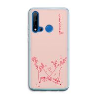 Best Friends: Huawei P20 Lite (2019) Transparant Hoesje
