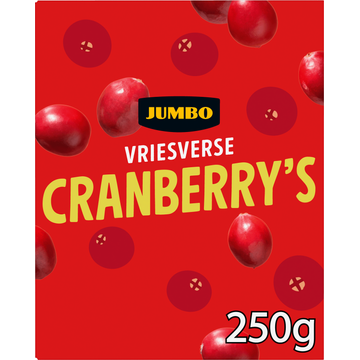 Jumbo Vriesverse Cranberry&apos;s 250 g