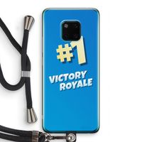 Victory Royale: Huawei Mate 20 Pro Transparant Hoesje met koord