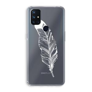 Pluim: OnePlus Nord N10 5G Transparant Hoesje