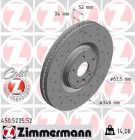 Remschijf SPORT REMSCHIJF COAT Z 450522552