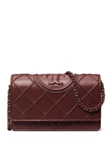 Tory Burch mini sac Fleming à design matelassé - Rouge