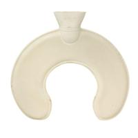 Warmwater kruik voor de nek - 1 liter - 34 x 4,5 x 31 cm - beige - ontspannend en pijn verlichtend