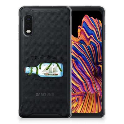 Samsung Xcover Pro Telefoonhoesje met Naam Boho Bottle