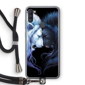Brotherhood: Samsung Galaxy A11 Transparant Hoesje met koord