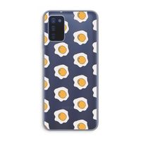 Bacon to my eggs #1: Samsung Galaxy A03s Transparant Hoesje