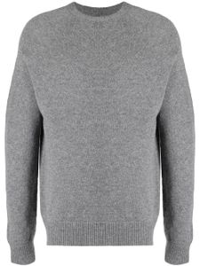 Jil Sander pull en sans couture en cachemire - Gris