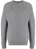 Jil Sander pull en sans couture en cachemire - Gris