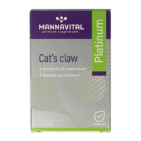 Mannavital Cat's claw platinum 60 Capsules