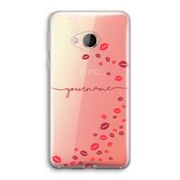 Kusjes: HTC U Play Transparant Hoesje