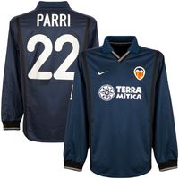 Valencia Shirt Uit 2000-2001 (Lange Mouwen) + Parri 22