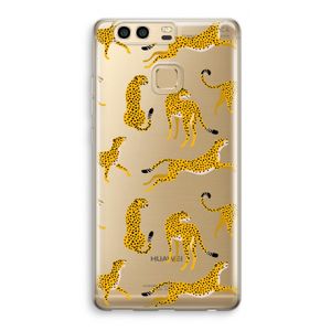 Luipaard: Huawei P9 Transparant Hoesje