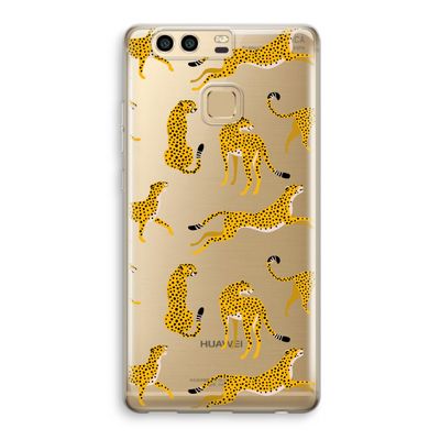 Luipaard: Huawei P9 Transparant Hoesje