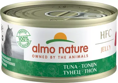 Almo Nature HFC Natural kattenvoer in gelei tonijn 70g