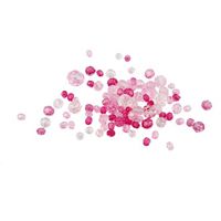 Creotime facetkralen mix roze 45 g Creotime facetkralen mix roze 45 g