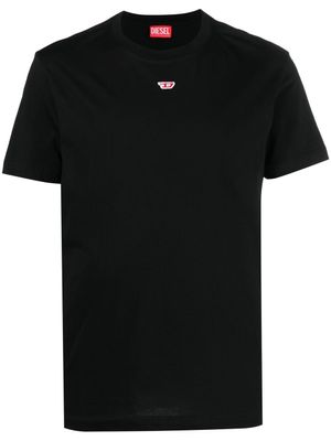 Diesel t-shirt T-Diegor-D à logo appliqué - Noir