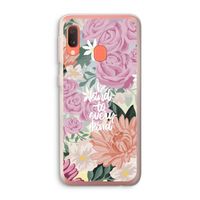 Kindness matters: Samsung Galaxy A20e Transparant Hoesje