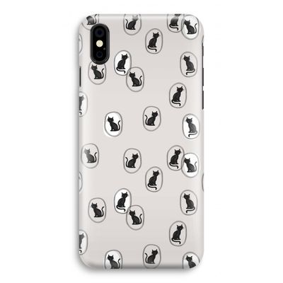 Miauw: iPhone X Volledig Geprint Hoesje