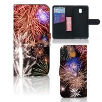 Samsung Galaxy J5 2017 | Wallet Case | met Pasjes | Vuurwerk