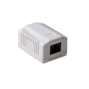 Cat 6 netwerkdoos opbouw 1xRJ45 FA6003 werk de computerkabel aan beide zijden netjes af