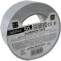 Enzo Entac aluminium tape 50mm rol 50m zilver - 4139565