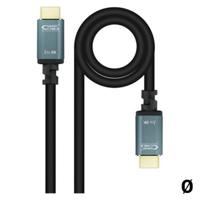 HDMI-Kabel NANOCABLE 8K Ultra HD Zwart - Maat: 2 m