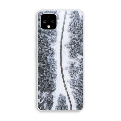Snøfall: Pixel 4 XL Transparant Hoesje