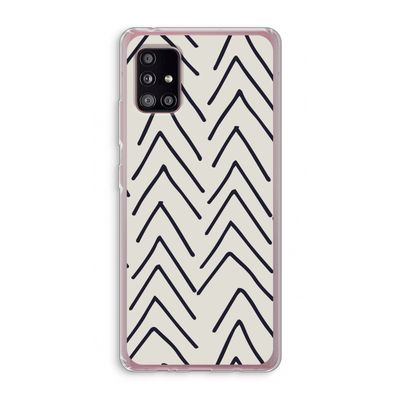 Marrakech Arrows: Samsung Galaxy A51 5G Transparant Hoesje