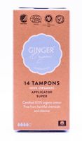 Ginger Organic Tampons Super Met Applicator - thumbnail