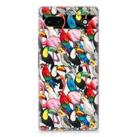 Google Pixel 6A | TPU Hoesje | Birds