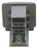 Eindkap voor het afsluiten van een spanningsrail aluminium 169-006