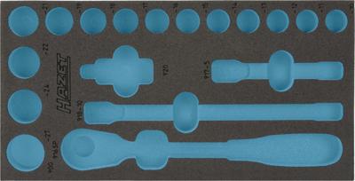 HAZET 2-componenten zachschuiminleg 163-191L · L x B: 342 mm x 172 mm