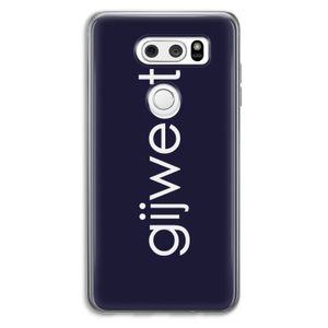 Gijweet: LG V30 Transparant Hoesje