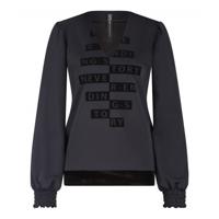 Zip73 - Zwart | Dames | Top | Zwart | 3XL | regular | Kamst mode