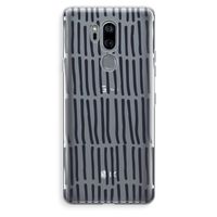 Moroccan stripes: LG G7 Thinq Transparant Hoesje