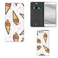 Huawei P10 Plus | Flip Style Cover | Icecream