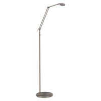 Masterlight Staande leeslamp Denia 2 150cm nikkel mat 1080-37-DW